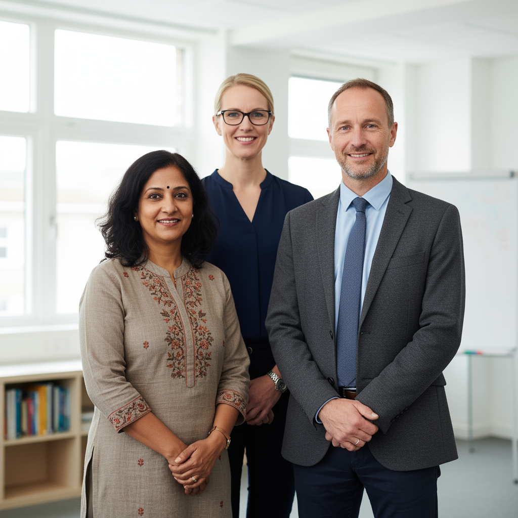 Teacher in classroom